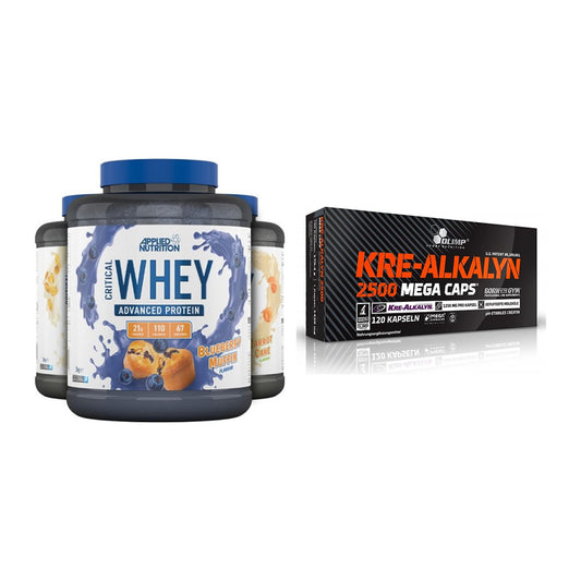 Muskelaufbau-Set: Applied Nutrition + Olimp Kre Alkalyn 2500 – alle enthaltenen Artikel
