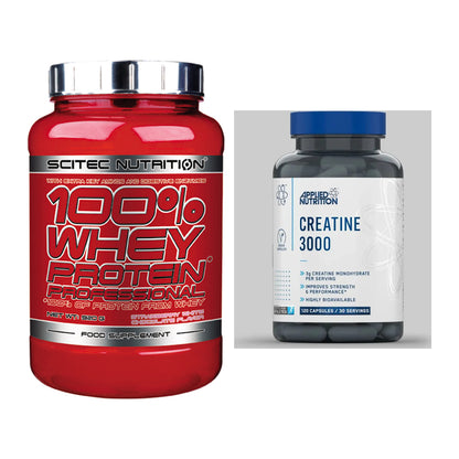 Muskelaufbau-Set: Scitec 100% Whey + Applied Nutrition – alle enthaltenen Artikel