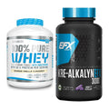 Muskelaufbau-Set: BioTech 100% Pure Whey + EFX Kre-Alkalyn 3000 – alle enthaltenen Artikel