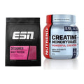 Muskelaufbau-Set: ESN Designer Whey + Nutrend Creatine Monohydrate – alle enthaltenen Artikel