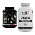 Muskelaufbau-Set: MST Best Whey Protein + MST Creatine HCL – alle enthaltenen Artikel