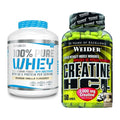 Muskelaufbau-Set: BioTech 100% Pure Whey + Weider Creatin HCL – alle enthaltenen Artikel