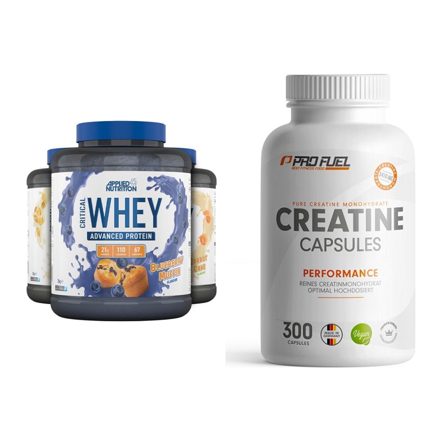 Muskelaufbau-Set: Applied Nutrition + ProFuel Creatine – alle enthaltenen Artikel
