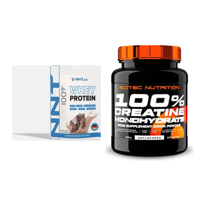 Muskelaufbau-Set: NNT Whey + Scitec Creatine Monohydrate – alle enthaltenen Artikel