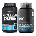 Muskelaufbau-Set: BioTech Micellar Casein 908g + EFX Kre-Alkalyn PRO – alle enthaltenen Artikel