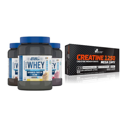 Muskelaufbau-Set: Applied Nutrition + Olimp Creatine Mega Caps – alle enthaltenen Artikel
