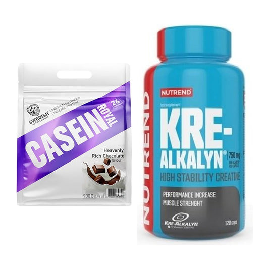Muskelaufbau-Set: Swedish Supplements + Nutrend Kre-Alkalyn – alle enthaltenen Artikel