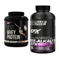 Muskelaufbau-Set: MST Best Whey Protein + EFX Kre-Alkalyn 3000 – alle enthaltenen Artikel