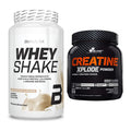 Muskelaufbau-Set: BioTech Whey Shake + Olimp Creatine Xplode – alle enthaltenen Artikel