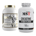 Muskelaufbau-Set: Kevin Levrone Gold Whey 2 kg + MST Creatine HCL – alle enthaltenen Artikel