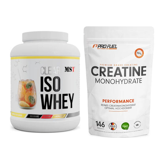 Muskelaufbau-Set: MST Iso Clear + ProFuel Creatine Monohydrate – alle enthaltenen Artikel