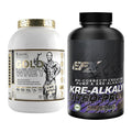 Muskelaufbau-Set: Kevin Levrone Gold Whey + EFX Kre-Alkalyn PRO 120 – alle enthaltenen Artikel