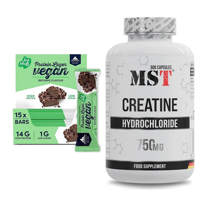 Muskelaufbau-Set: Multipower Vegan Protein + MST Creatine HCL – alle enthaltenen Artikel