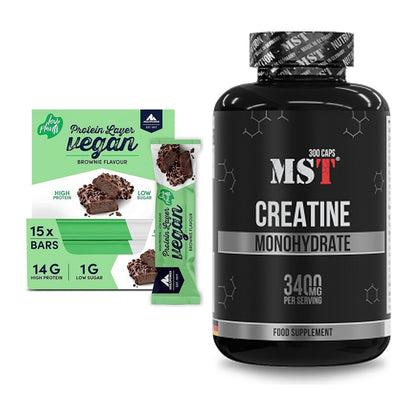 Muskelaufbau-Set: Multipower Vegan Protein + MST Creatine Monohydrate – alle enthaltenen Artikel