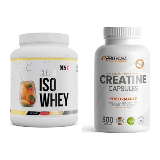 Muskelaufbau-Set: MST Iso Clear + ProFuel Creatine Monohydrate – alle enthaltenen Artikel