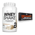 Muskelaufbau-Set: BioTech Whey Shake + Olimp Kre Alkalyn 2500 – alle enthaltenen Artikel