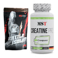 Muskelaufbau-Set: Big Zone Battle Isolate + MST Creatine Pro CREAPURE – alle enthaltenen Artikel