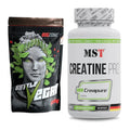 Muskelaufbau-Set: Big Zone Battle Vegan + MST Creatine Pro CREAPURE – alle enthaltenen Artikel