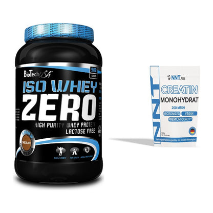 Muskelaufbau-Set: BioTech Iso Whey Zero + NNT Creatin Monohydrat – alle enthaltenen Artikel