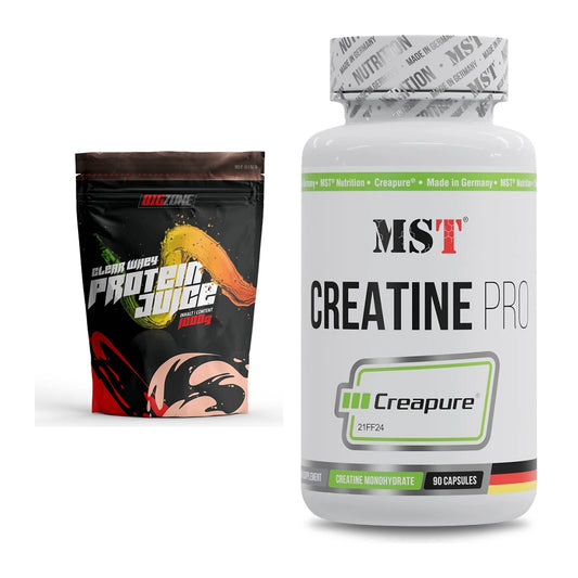 Muskelaufbau-Set: Big Zone Clear Whey + MST Creatine Pro – alle enthaltenen Artikel