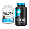 Muskelaufbau-Set: BioTech 100% Pure Whey + EFX Kre-Alkalyn – alle enthaltenen Artikel