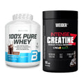 Muskelaufbau-Set: BioTech 100% Pure Whey + Weider Intense Pure – alle enthaltenen Artikel