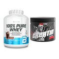 Muskelaufbau-Set: BioTech 100% Pure Whey 2000g + Big Zone Creatin – alle enthaltenen Artikel