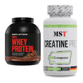 Muskelaufbau-Set: Body Attack 100% Whey + MST Creatine Pro – alle enthaltenen Artikel
