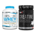 Muskelaufbau-Set: BioTech 100% Pure Whey + MST Creatin Monohydrate – alle enthaltenen Artikel