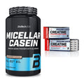 Muskelaufbau-Set: BioTech Micellar Casein + Nutrend Creatine – alle enthaltenen Artikel