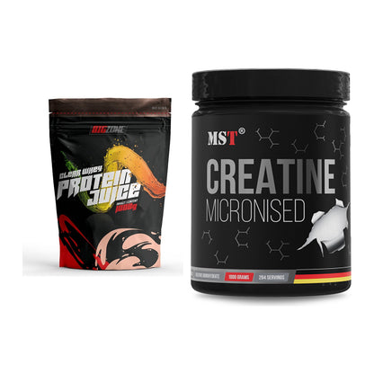 Muskelaufbau-Set: Big Zone Clear Whey + MST Creatin Monohydrate – alle enthaltenen Artikel