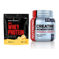 Muskelaufbau-Set: Body Attack 100% Whey + Nutrend Creatine – alle enthaltenen Artikel