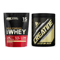 Muskelaufbau-Set: ON Whey Gold Standard + Peak Creatin Powder – alle enthaltenen Artikel