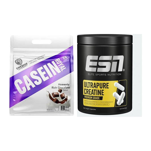 Muskelaufbau-Set: Swedish Supplements + ESN Ultrapure Creatine – alle enthaltenen Artikel
