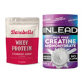 Muskelaufbau-Set: Barebells Whey Protein + INLEAD Creatine Monohydrate – alle enthaltenen Artikel