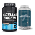 Muskelaufbau-Set: BioTech Micellar Casein + MyProtein MyVitamins – alle enthaltenen Artikel