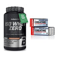 Muskelaufbau-Set: BioTech Iso Whey Zero + Nutrend Creatine – alle enthaltenen Artikel