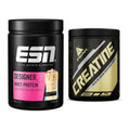 Muskelaufbau-Set: ESN Designer Whey + Peak Creatin Powder – alle enthaltenen Artikel