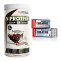 Muskelaufbau-Set: ProFuel V-PROTEIN vegan + Nutrend Creatine – alle enthaltenen Artikel