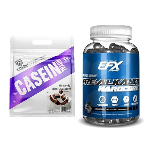 Muskelaufbau-Set: Swedish Supplements + EFX Kre-Alkalyn Hardcore – alle enthaltenen Artikel