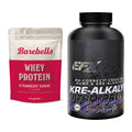 Muskelaufbau-Set: Barebells Whey Protein + EFX Kre-Alkalyn PRO 120 – alle enthaltenen Artikel