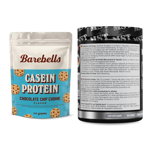 Muskelaufbau-Set: Barebells Casein Protein + MST Creatin Monohydrate – alle enthaltenen Artikel