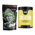 Muskelaufbau-Set: Big Zone Battle Vegan + ESN Ultrapure Creatine – alle enthaltenen Artikel