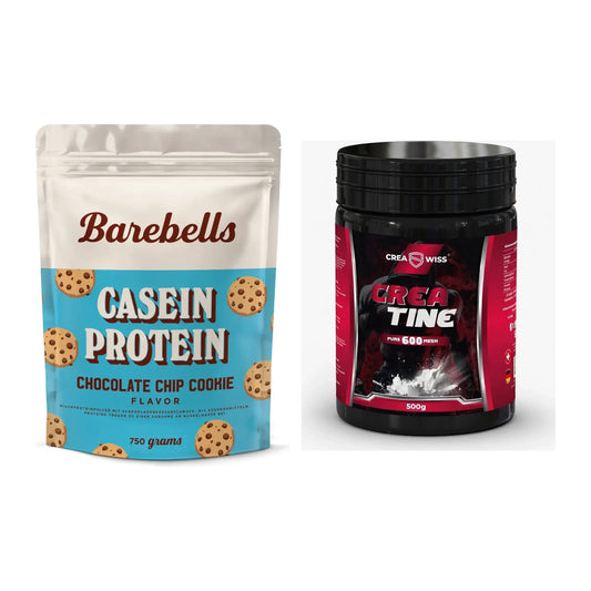 Muskelaufbau-Set: Barebells Casein Protein + CREASWISS Creatine 600 – alle enthaltenen Artikel