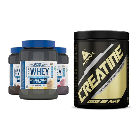 Muskelaufbau-Set: Applied Nutrition + Peak Creatin Powder – alle enthaltenen Artikel