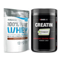 Muskelaufbau-Set: BioTech 100% Pure Whey + Sinob Creatin CREAPURE – alle enthaltenen Artikel