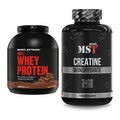 Muskelaufbau-Set: Body Attack 100% Whey + MST Creatine Monohydrate – alle enthaltenen Artikel