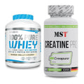 Muskelaufbau-Set: BioTech 100% Pure Whey + MST Creatine Pro CREAPURE – alle enthaltenen Artikel