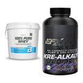 Muskelaufbau-Set: BioTech 100% Pure Whey + EFX Kre-Alkalyn Nitro PRO – alle enthaltenen Artikel