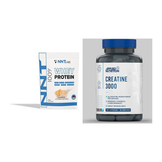 Muskelaufbau-Set: NNT Whey 1000g + Applied Nutrition – alle enthaltenen Artikel